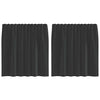 Tende Vidaxx in voile con linguetta superiore 2 pezzi nere