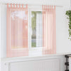 Tende Vidaxx con passanti 2 pz 140x175 cm rosa