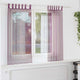 Tende Vidaxx con passanti 2 pezzi viola 140x140 cm