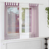 Vidaxl gordijnen met lussen 2 st 140x175 cm paars