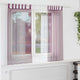 Tende Vidaxx con passanti 2 pz 140x175 cm viola