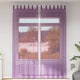 Tende Vidaxx con passanti 2 pz 140x260 cm viola