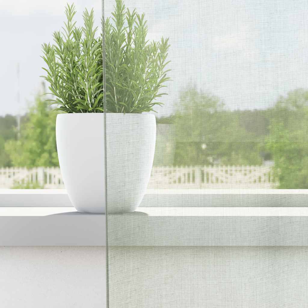 Vidaxx cortinas voile con trabillas 2 piezas 140x140 cm gris claro