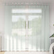 Vidaxx cortinas con trabillas 2 piezas 140x245 cm gris claro