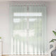 Vidaxx cortinas voile con trabillas 2 piezas 140x260 cm gris claro