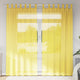 Vidaxx curtains with loops 2 pcs 140x245 cm yellow