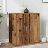 Gabinetes de zapatos Vidaxl 2 PCS 32x35x70 cm de madera procesada de madera vieja