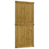 Puerta corredera Vidaxl Corona 90x210 cm de pino sólido