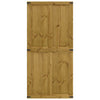 Puerta corredera Vidaxl Corona 90x210 cm de pino sólido