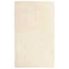 Vidaxx alfombra de pelo largo navarra 60x100 cm poliéster color crema