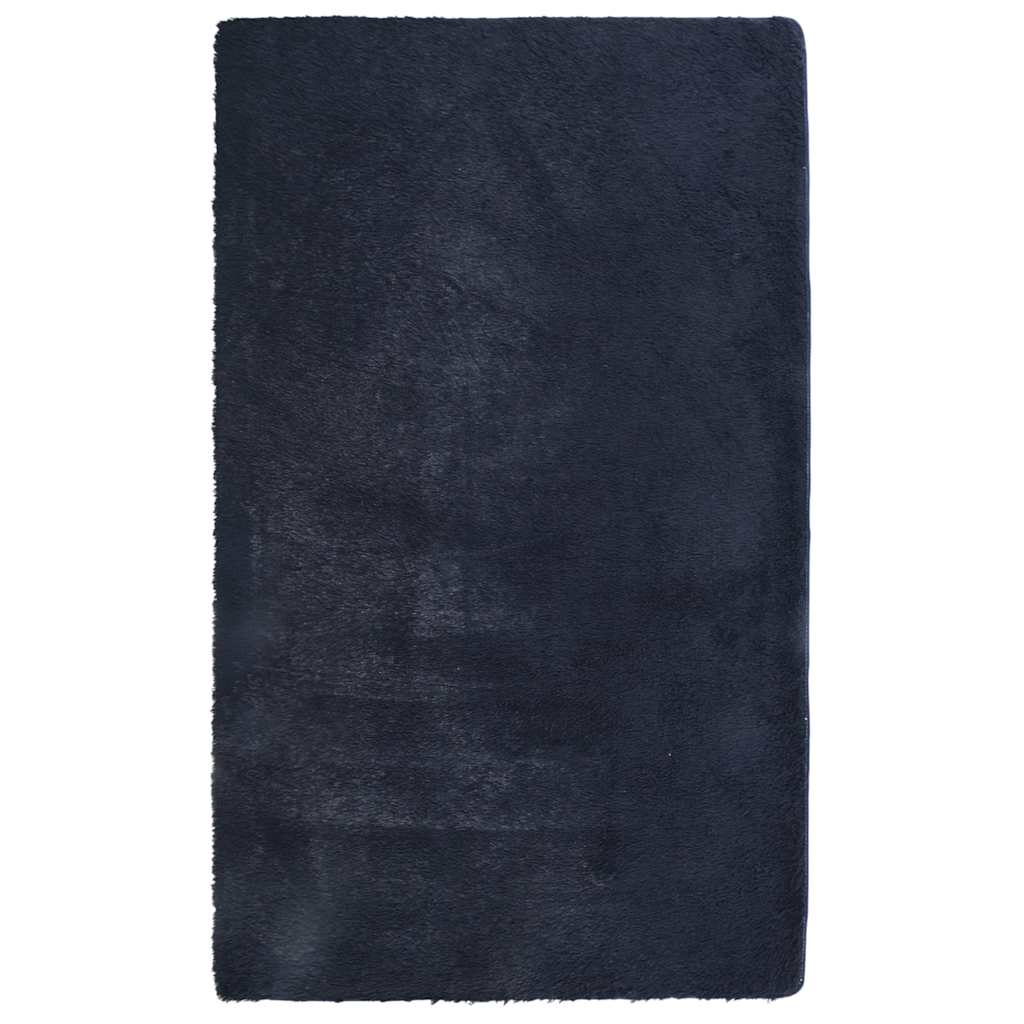 Tappeto Vidaxx a pelo lungo navarra 60x100 cm poliestere blu navy