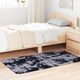 Vidaxl hoogpolig vloerkleed navarra 80x150 cm polyester donkergrijs