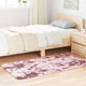 Vidaxl hoogpolig vloerkleed navarra 80x150 cm polyester stoffig roze