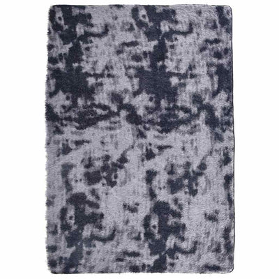 Vidaxx tappeto a pelo lungo navarra 120x170 cm poliestere grigio scuro