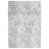 Vidaxl hoogpolig vloerkleed navarra 120x170 cm polyester zilvergrijs