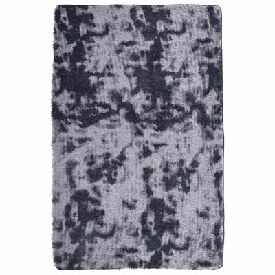Vidaxx tappeto a pelo lungo navarra 130x200 cm poliestere grigio scuro