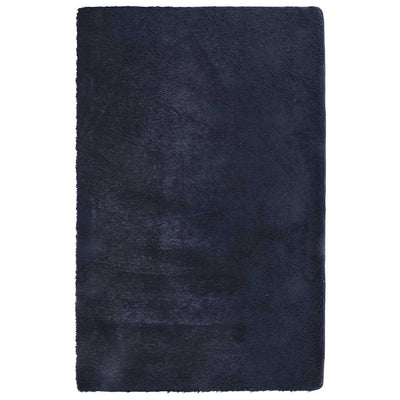 Tappeto Vidaxx a pelo lungo navarra 130x200 cm poliestere blu navy
