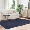 Vidaxl hoogpolig vloerkleed navarra 130x200 cm polyester marineblauw