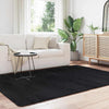 Vidaxl hoogpolig vloerkleed navarra 160x230 cm polyester zwart