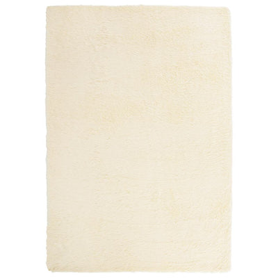 Vidaxx tappeto a pelo lungo navarra 160x230 cm poliestere color crema