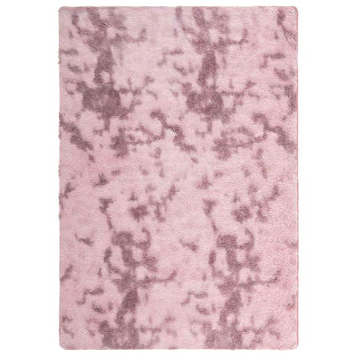 Vidaxx tappeto a pelo lungo navarra 160x230 cm poliestere rosa antico