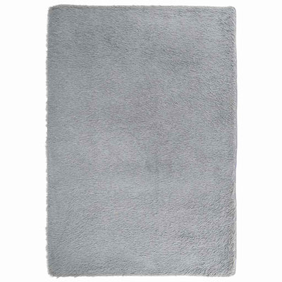 Vidaxx tappeto a pelo lungo navarra 160x230 cm poliestere grigio chiaro
