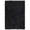 Vidaxl hoogpolig vloerkleed navarra 200x290 cm polyester zwart