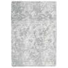 Vidaxx tappeto a pelo lungo navarra 200x290 cm poliestere grigio argento