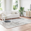 Vidaxl hoogpolig vloerkleed navarra 200x290 cm polyester zilvergrijs