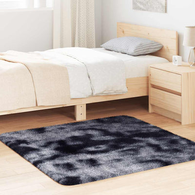 Vidaxx tappeto a pelo lungo navarra 120x120 cm poliestere grigio scuro