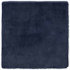Tappeto Vidaxx a pelo lungo navarra 120x120 cm poliestere blu navy