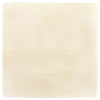 Vidaxl hoogpolig vloerkleed navarra 160x160 cm polyester crèmekleurig