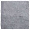 Vidaxl hoogpolig vloerkleed navarra 240x240 cm polyester lichtgrijs