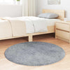 Vidaxx tappeto a pelo lungo navarra 100x100 cm poliestere grigio chiaro