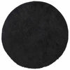 Vidaxl hoogpolig vloerkleed navarra 120x120 cm polyester zwart
