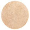 Vidaxl hoogpolig vloerkleed navarra 160x160 cm polyester beige