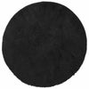 Vidaxx alfombra de pelo largo navarra 160x160 cm poliéster negro