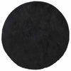 Vidaxl hoogpolig vloerkleed navarra 240x240 cm polyester zwart