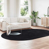 Vidaxl hoogpolig vloerkleed navarra 300x200 cm polyester zwart