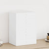 VidaXL joyero 10 capas con soporte para relojes blanco 29x20,5x40,5 cm