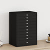 Vidaxl sieradendoos 10-laags met horlogehouders zwart 29x20,5x40,5 cm