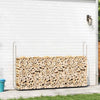 Chimenea de Vidaxl 250x25x150 cm de acero galvanizado