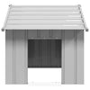 Vidaxl Loft con techo 83x130x85 cm de acero galvanizado