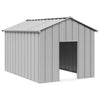 Vidaxl hondenhok met dak 113x153x101 cm gegalvaniseerd staal