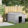Vidaxl Loft con techo 114x202x101 cm de acero galvanizado