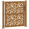 Puerta vidaxxl con diseño de hoja 100x100 cm acero resistente a la intemperie