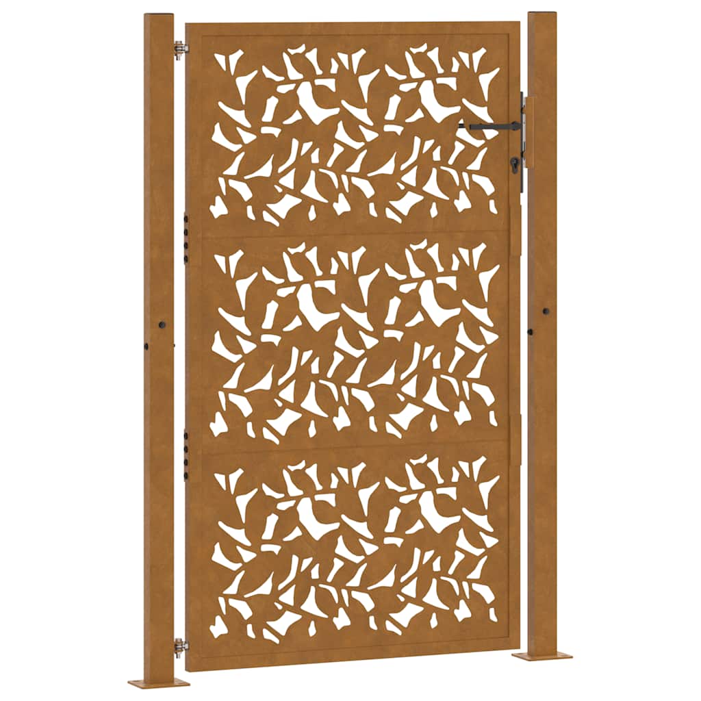 Puerta vidaxxl con diseño de hoja 100x150 cm acero resistente a la intemperie