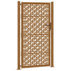 Cancello Vidaxxl con design a croce 100x175 cm in acciaio resistente alle intemperie