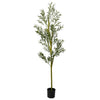 Vidaxl kunstolijfboom 800 blaadjes 200 cm groen