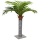 Vidaxx palmera artificial 6 hojas 100 cm verde